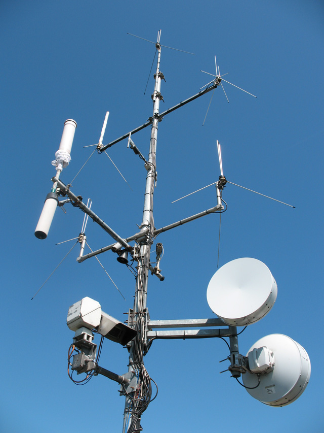 funkmast-wartenberg-calbe Antennenträger auf dem Bismarckturm